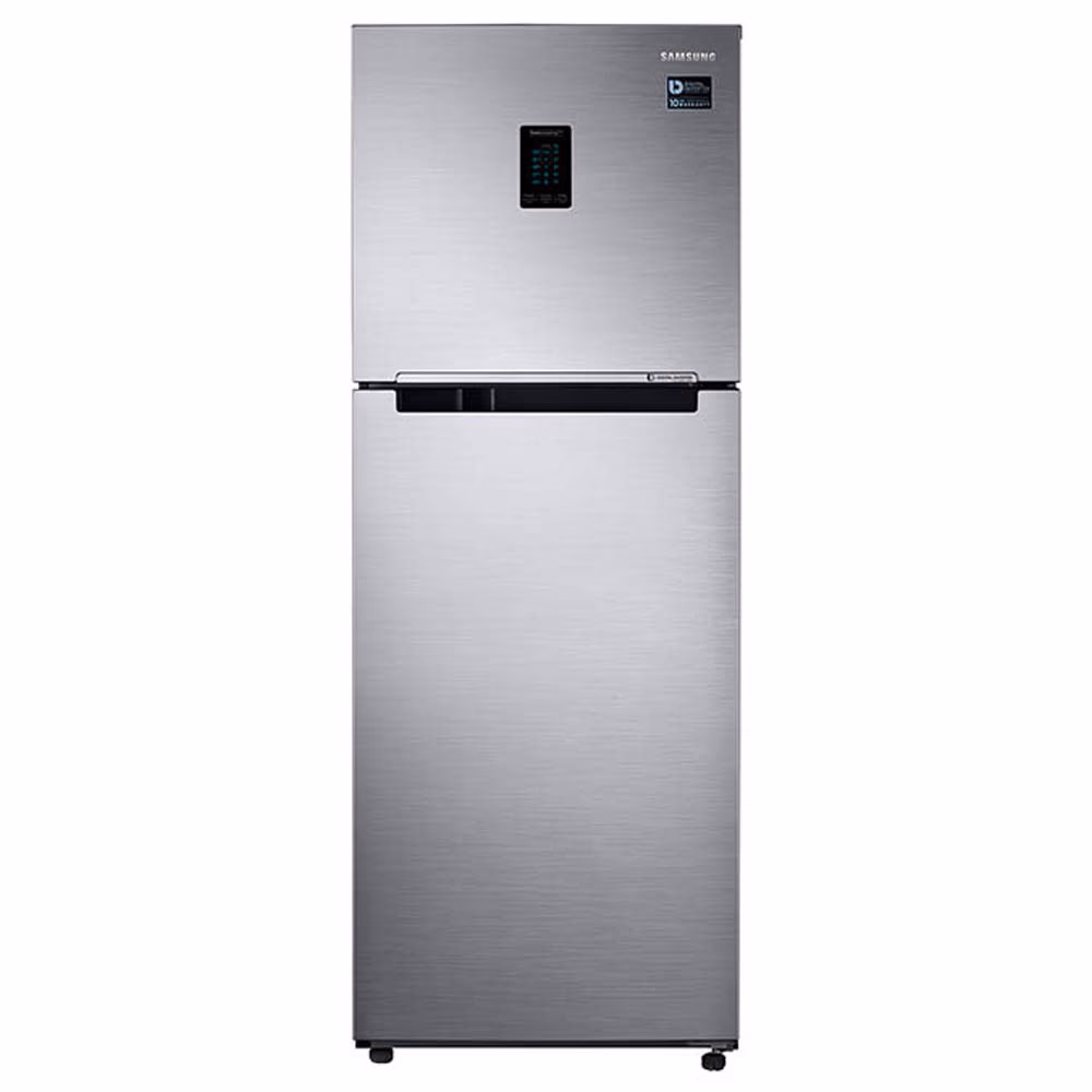 Samsung 301 litres 2 Star Double Door Refrigerator, Elegant Inox RT34C4522S8/HL
